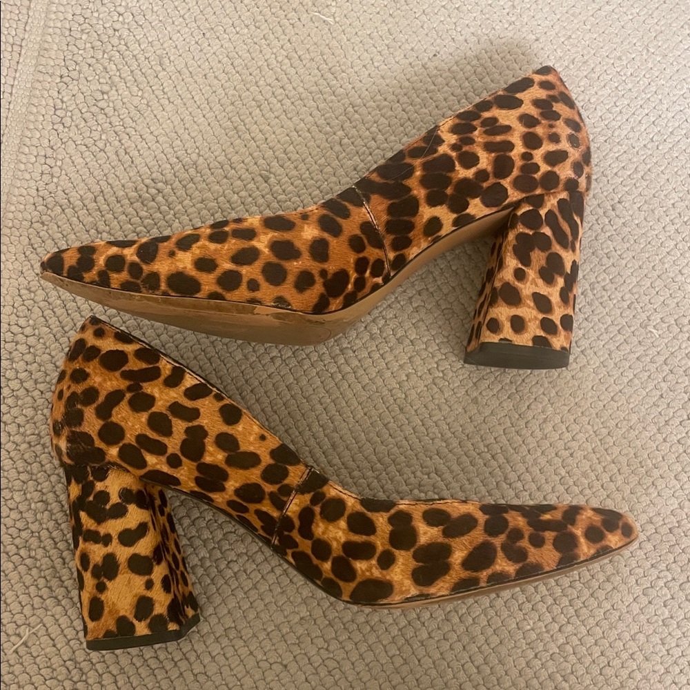 Leopard Print Heels - Picture 2 of 3
